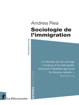 cover image of Sociologie de l'immigration